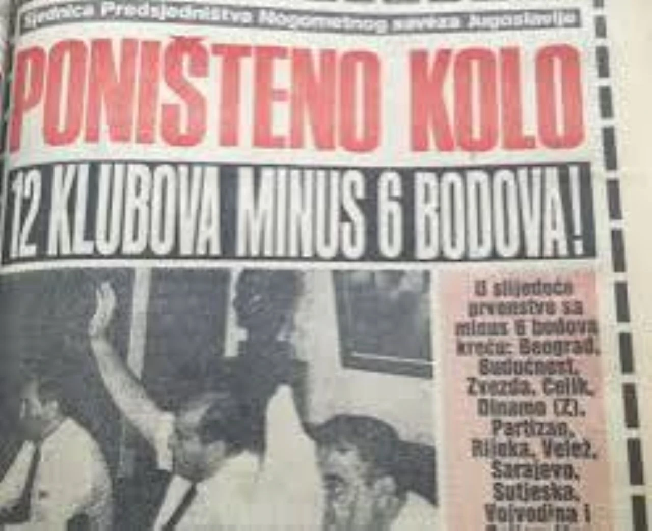Namještanje, 44 gola, poništeno kolo: Kako je Slavko Šajber pokušao očistiti jugoslavenski nogomet