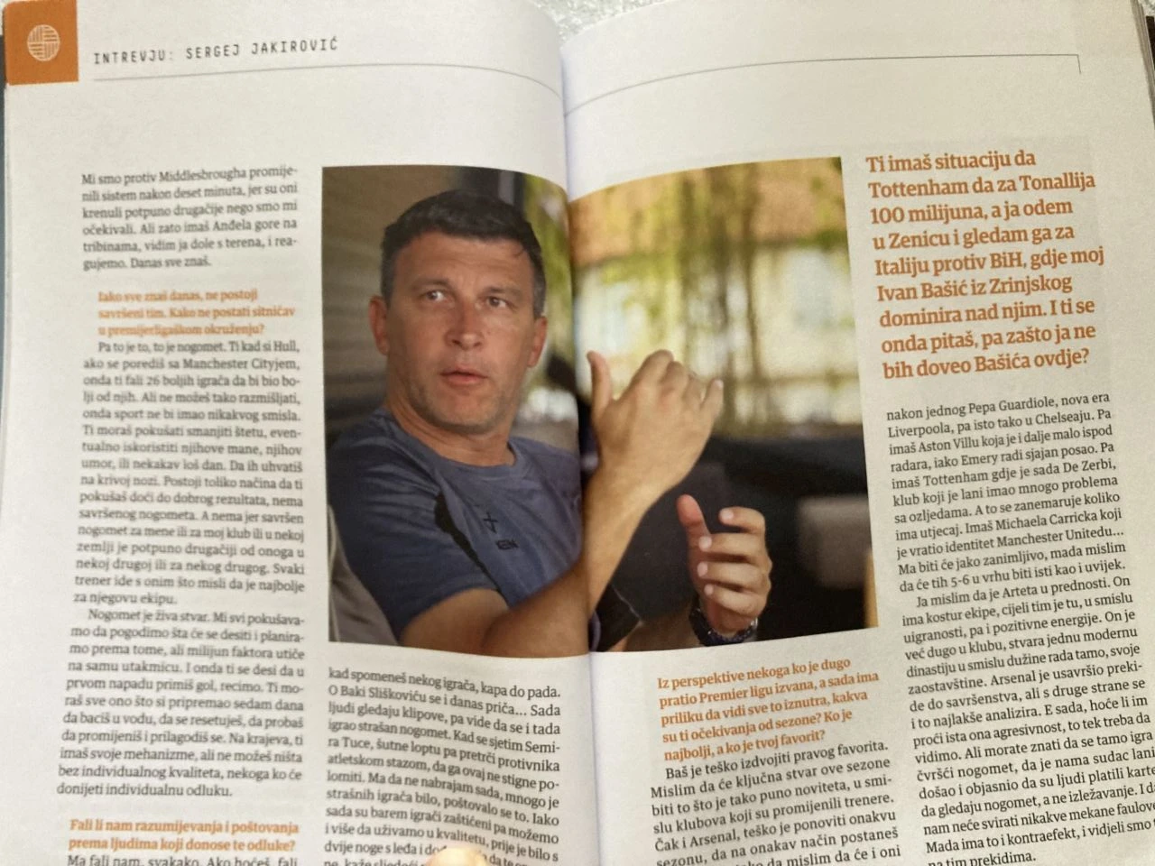 Jakirović u magazinu Nula Nula: Razmišljao sam o dovođenju Bašića u Hull