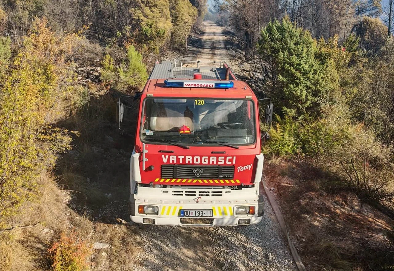 Požar kod Metkovića pod nadzorom