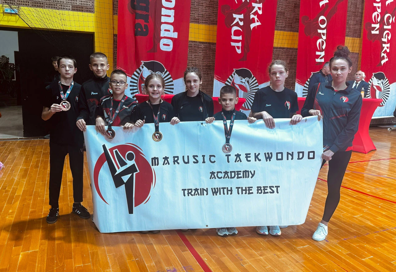 Četiri medalje za Marušić taekwondo akademiju Čigra Open-u