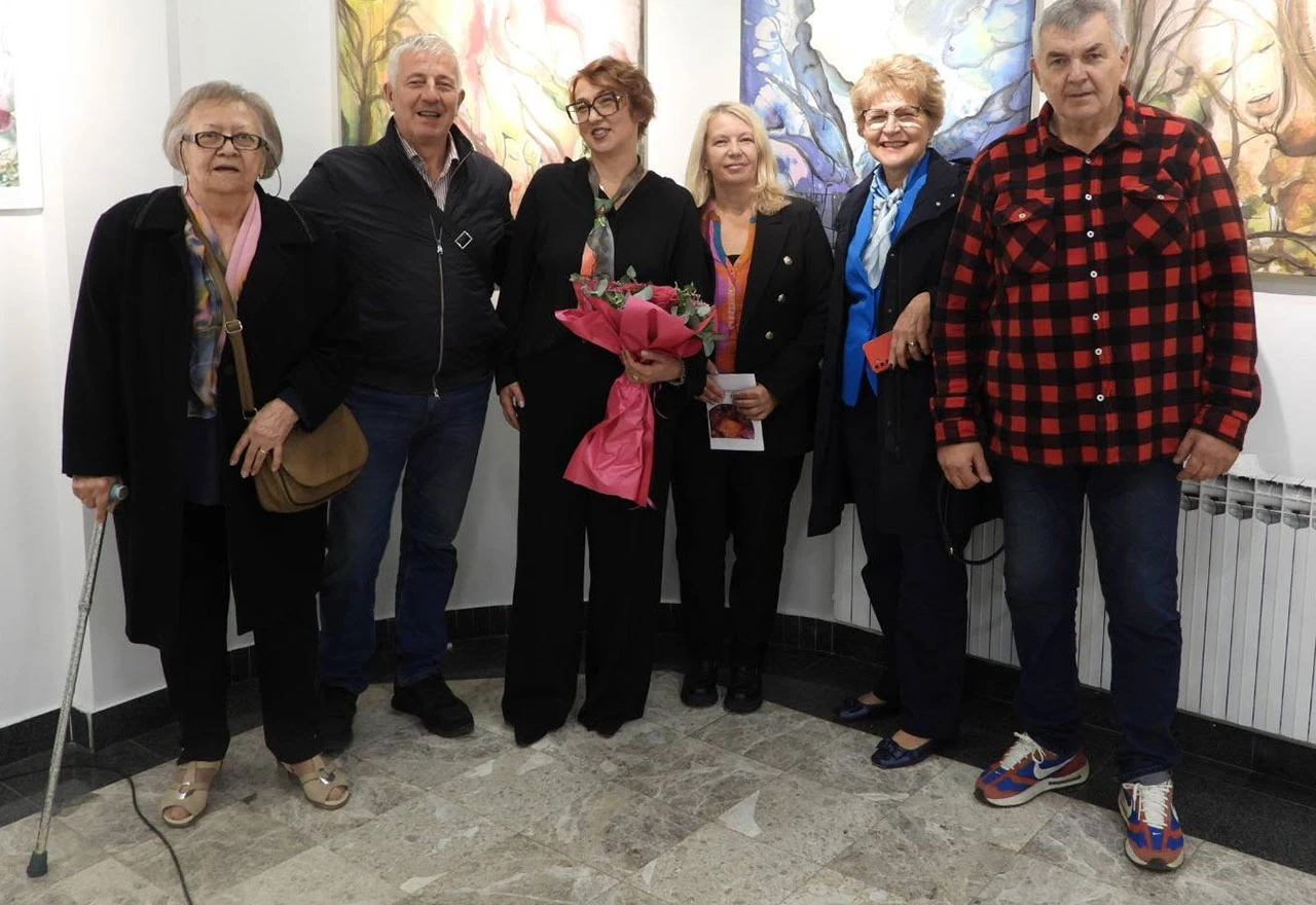 Helena Mijatović nakon 40 godina izlagala u rodnom Mostaru