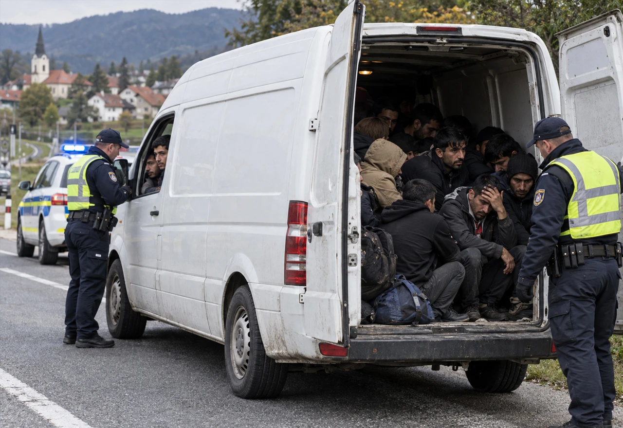 Mladići iz BiH krijumčarili 34 turska migranta u jednom kombiju