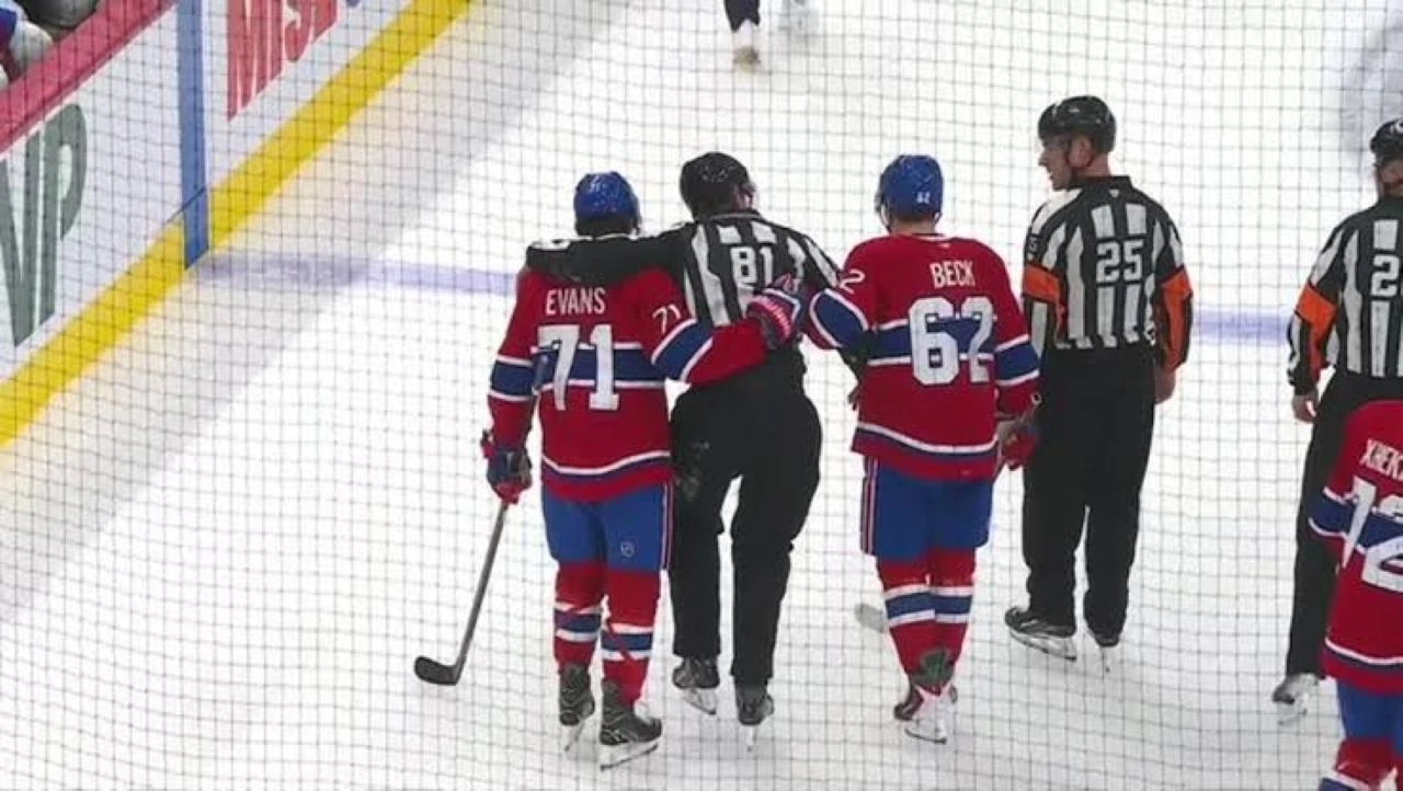 Hokejaš ozlijedio suca na utakmicu Montreal - Buffalo