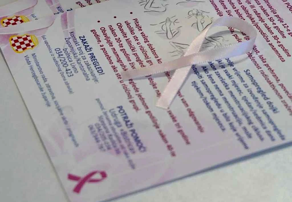 Rak dojke u HBŽ-u: Dobna granica obolijevanja sve niža, odaziv na preglede sve bolji