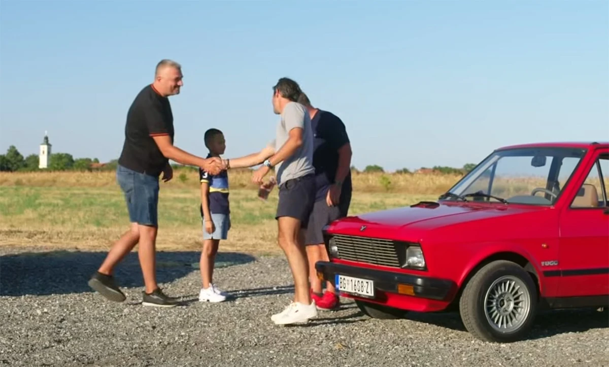 VIDEO | Britanci u Srbiji kupili Yugo za 650 eura: Najjeftiniji automobil u povijesti poznate emisije