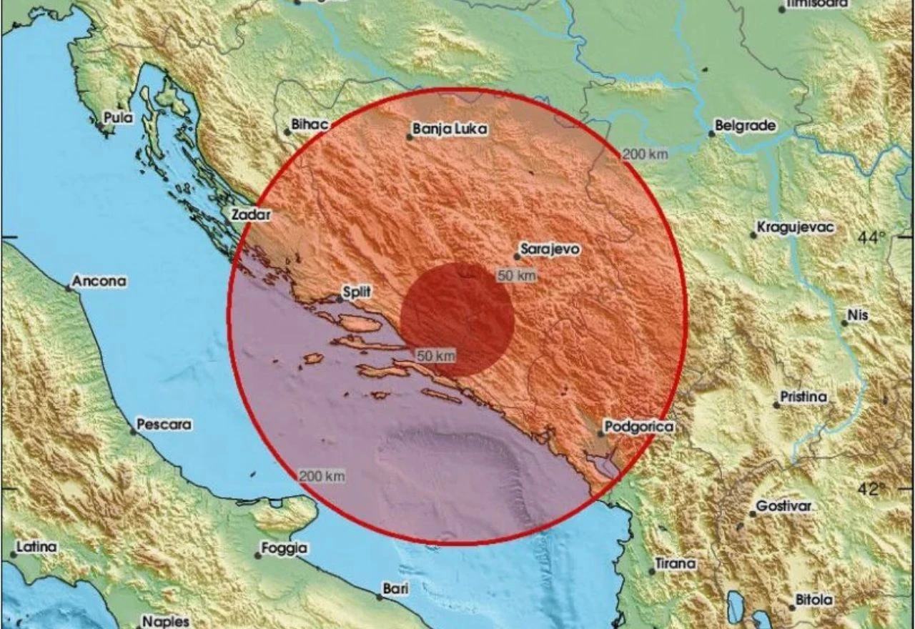Zatreslo Sloveniju, podrhtavanje se osjetilo i u Hercegovini