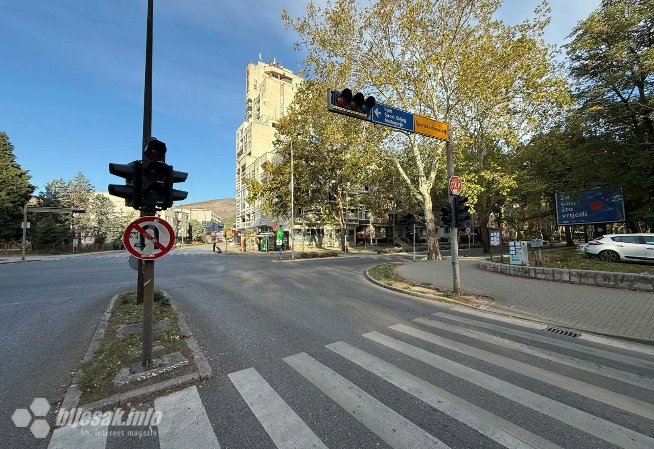 Semafori kod Mostarke ne daju znakove života