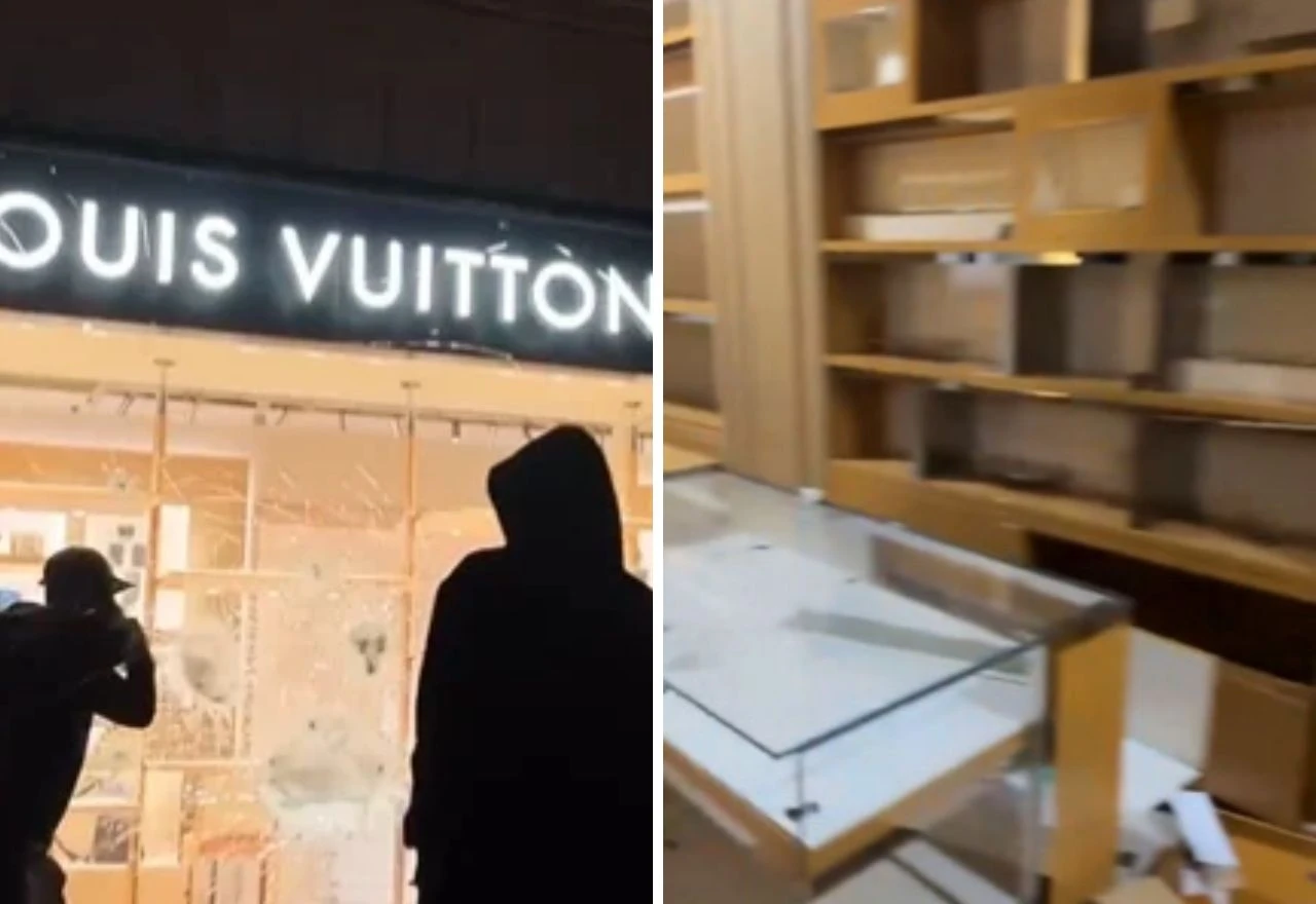VIDEO | Pogledajte masovno pljačkanje najluksuznijih trgovina na svijetu