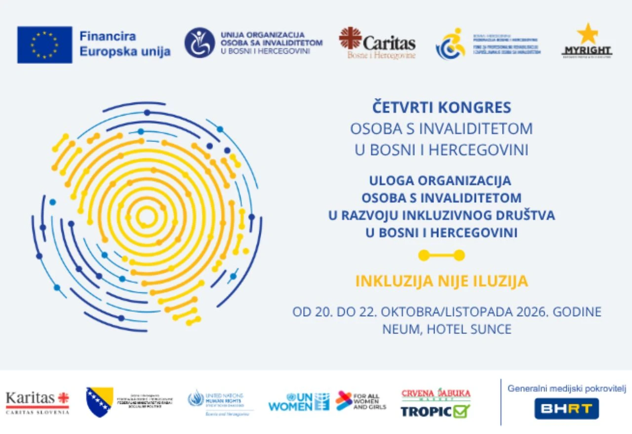 U Neumu počinje Četvrti kongres osoba s invaliditetom u BiH