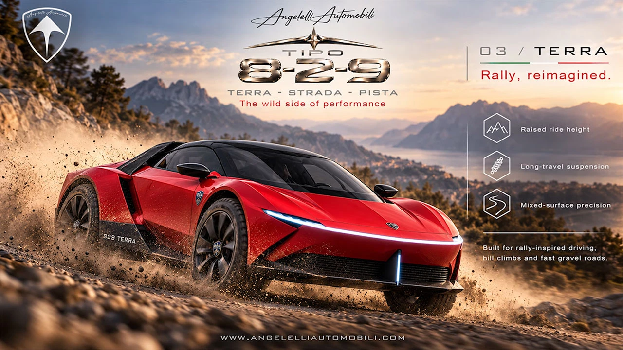 Tipo 829 želi spojiti duh Stratosa s modernim maloserijskim sportskim automobilom