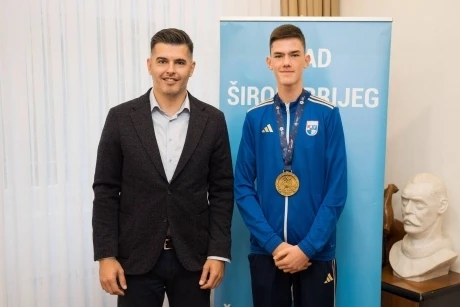 Gradonačelnik Širokog Brijega upriličio prijam za svjetskog prvaka