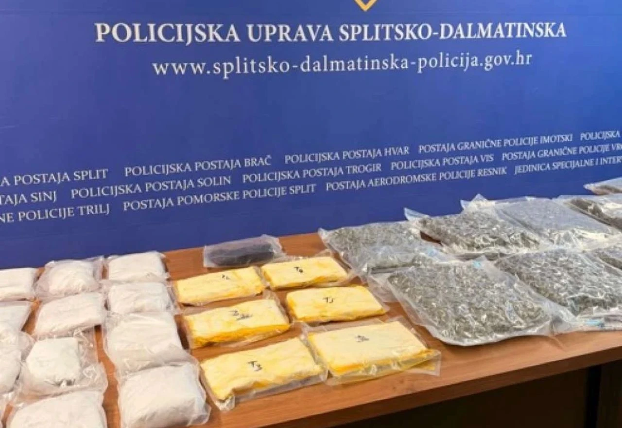 Rekordna zapljena droge: Policija u sedam akcija oduzela više od 38 kilograma