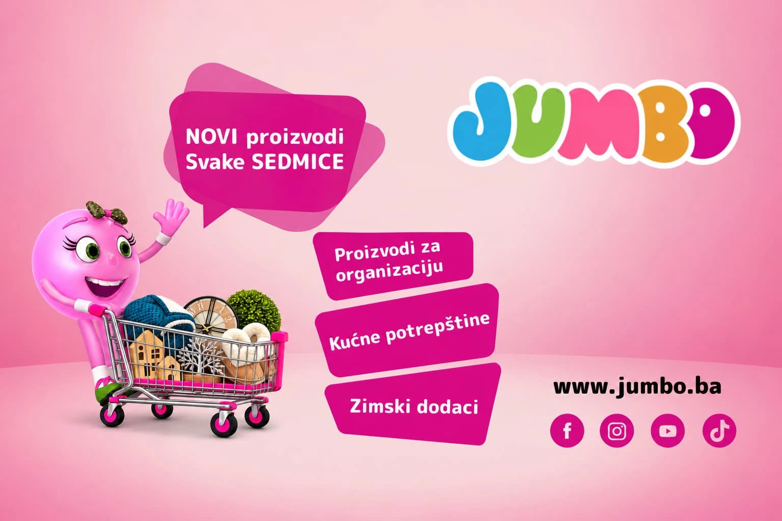 Svaki tjedan očekuju vas novi proizvodi