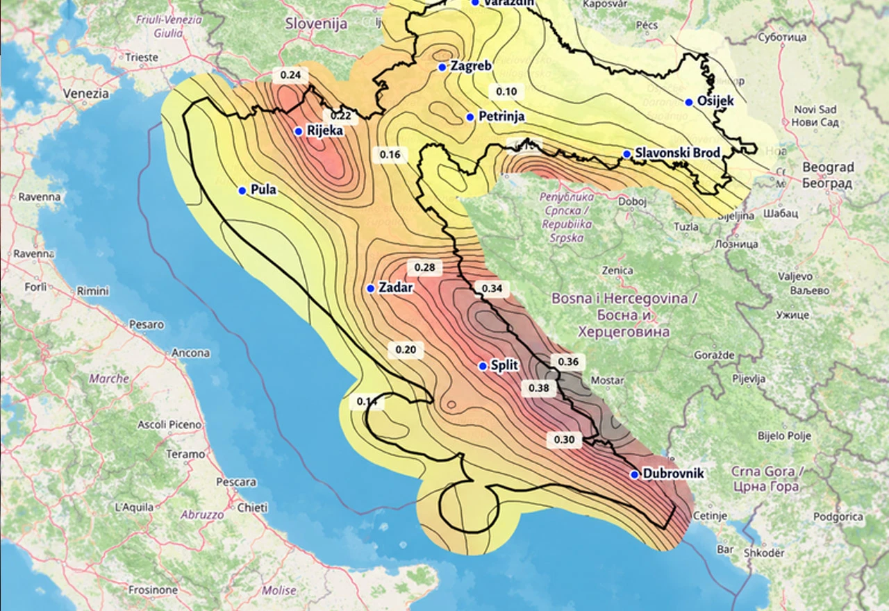 Novi zemljovid opasnosti od potresa otkriva ranjivost Hercegovine