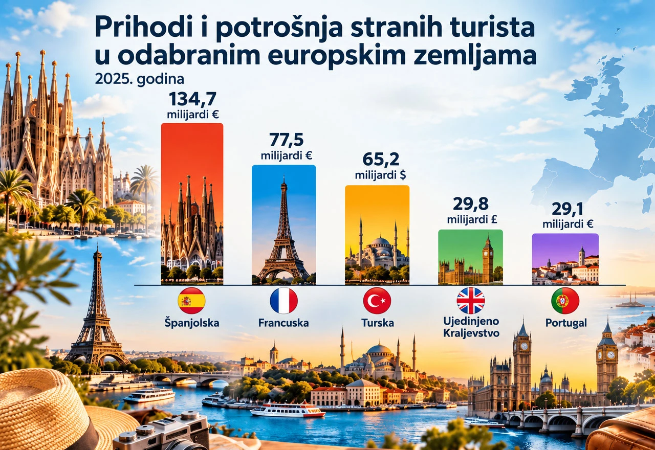 Prihodi od turizma rastu