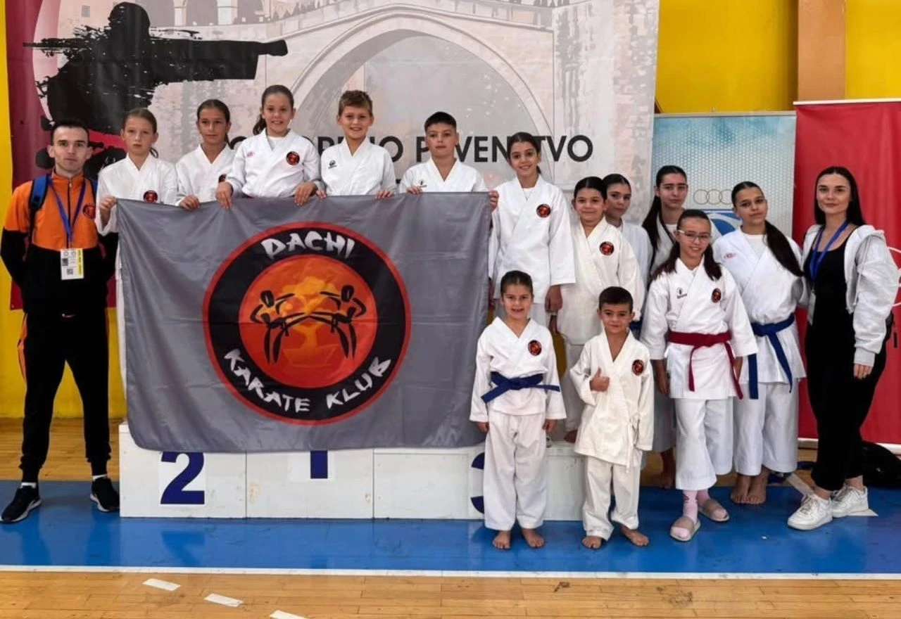 Karate klub Dachi iz Mostara osvojio 62 medalje i dominirao na tri turnira