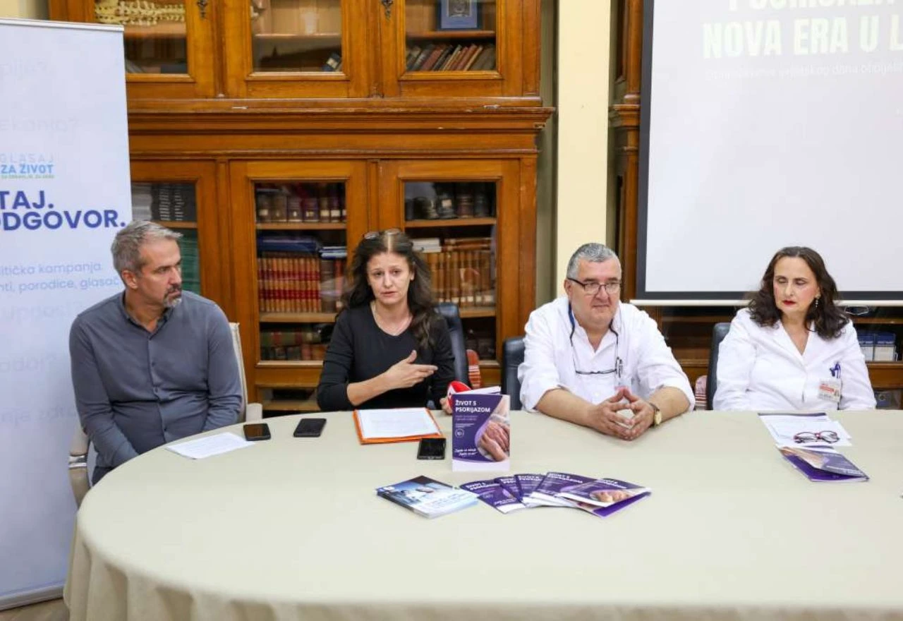 Predstavljena brošura za oboljele od psorijaze: Što je važno znati o bolesti i liječenju