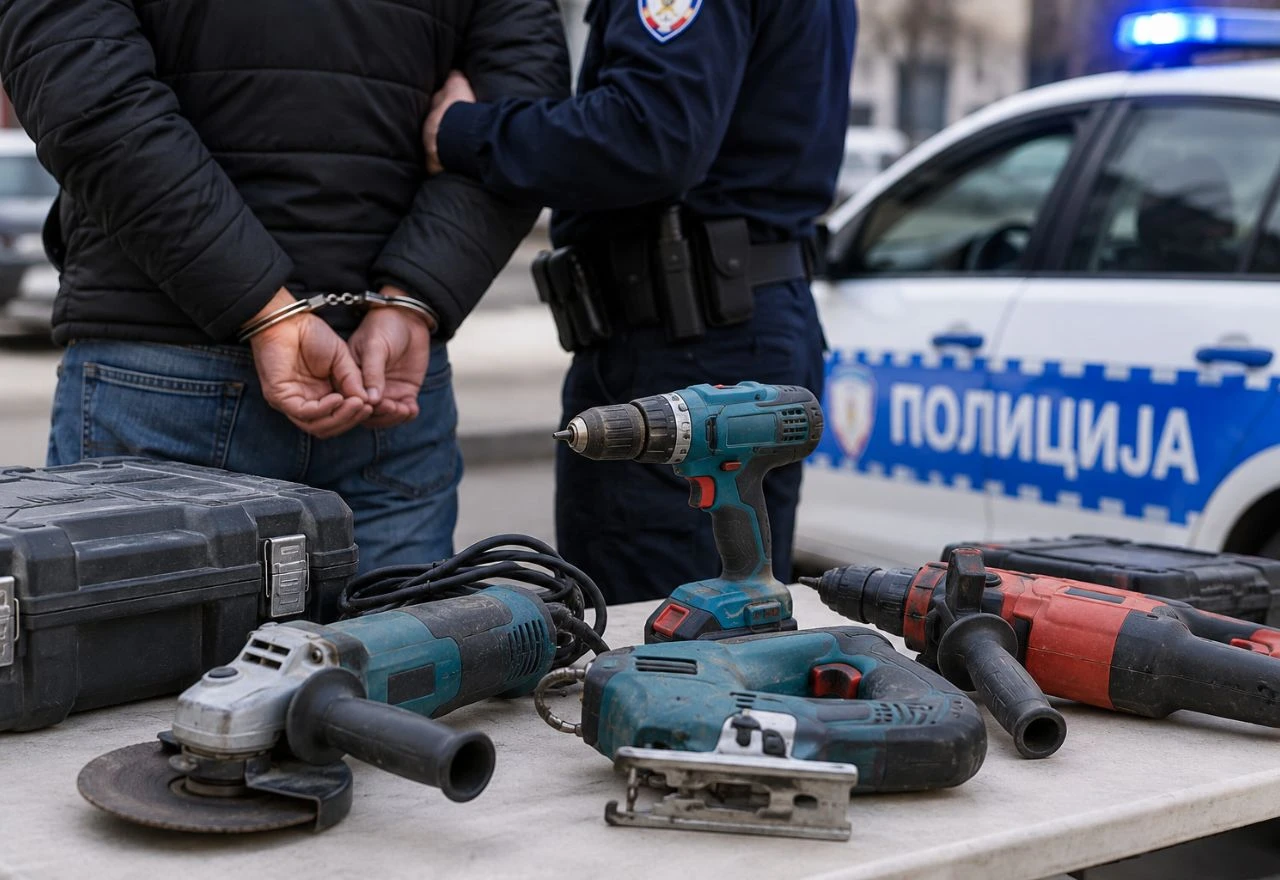 Moldavac prodavao električni alat na crno