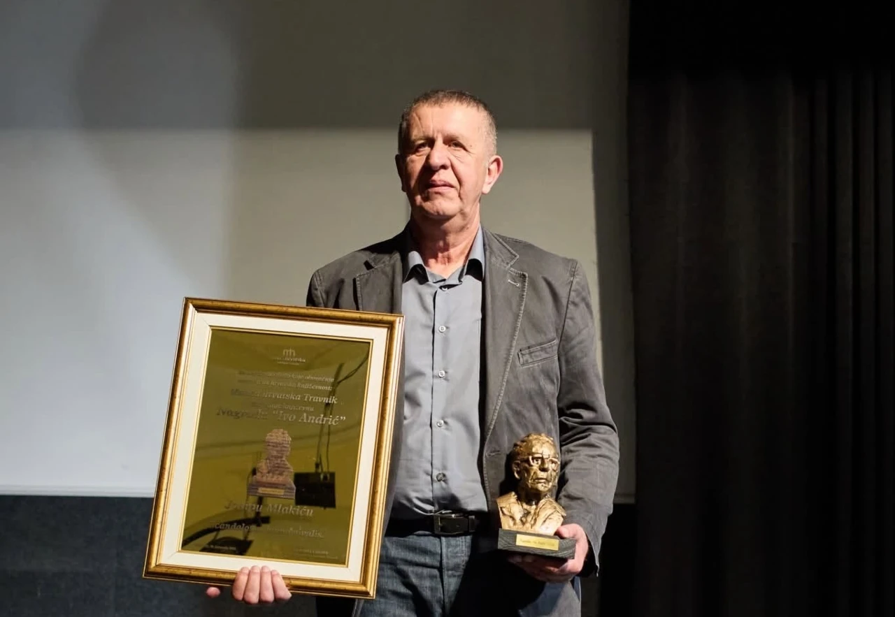 Josip Mlakić dobitnik prve književne Nagrade "Ivo Andrić"