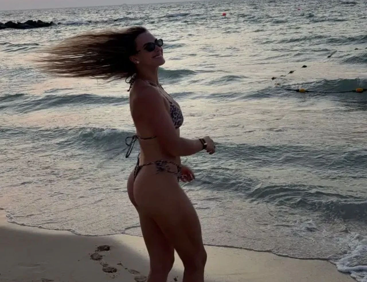 Sabalenka na plaži, leopard bikini i dijamantni prsten od 12 karata