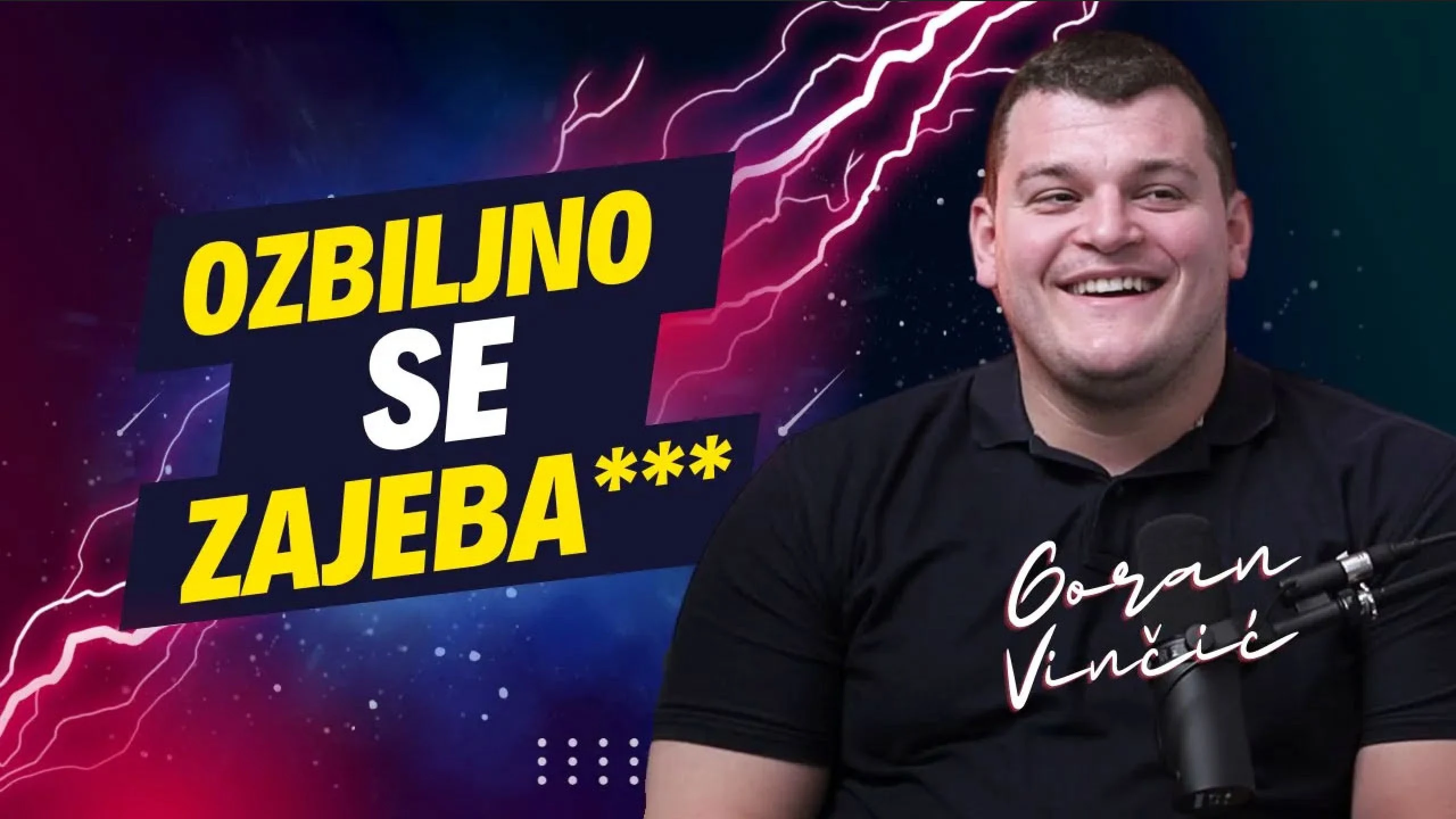 AKO JE NEKOME PREVIŠE ŠTO PSUJEM, GLEDAJTE DRUGE KOMIČARE