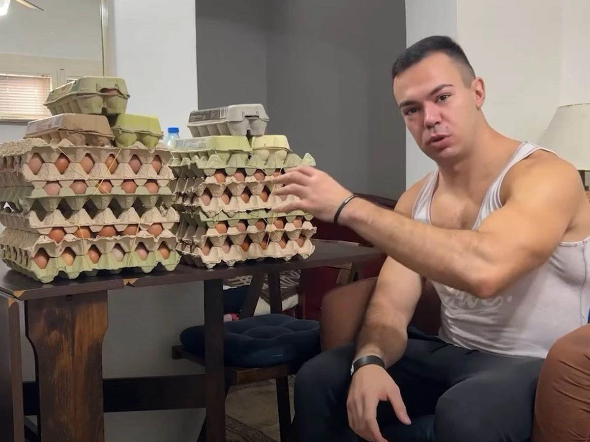 VIDEO: Pojeo 300 jaja za 10 dana i objavio nalaze krvne slike