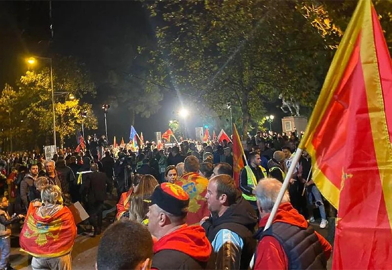 Veliki prosvjedi u Podgorici: ''Crnom Gorom se neće upravljati iz drugih država''