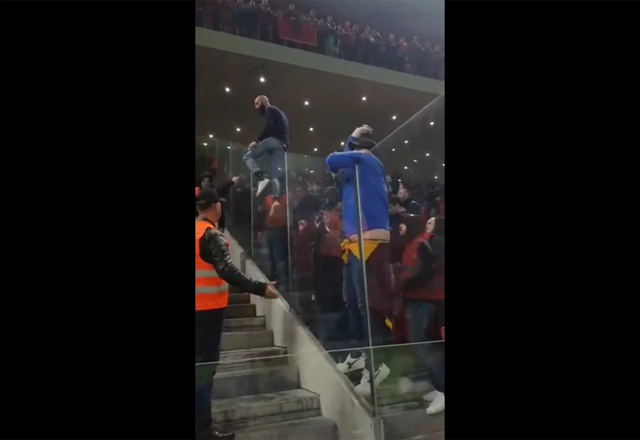 VIDEO: Sukob navijača Albanije i Italije