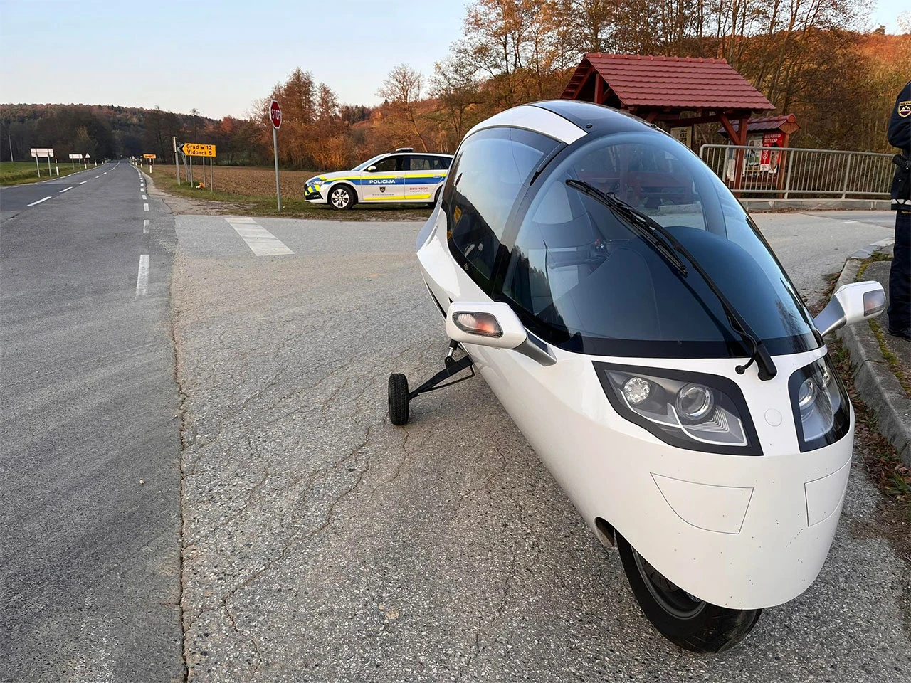 Slovenski policajci zaustavili neobično vozilo