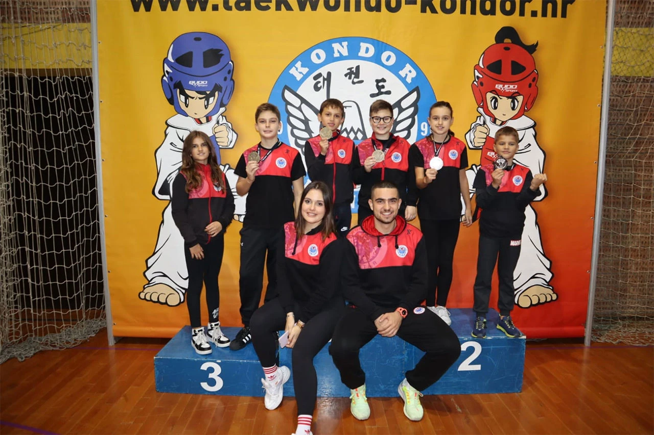 Pet medalja za Taekwondo klub Zrinjski