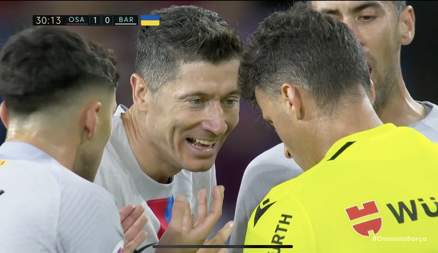 Lewandowski dobio crveni karton nakon gotovo deset godina
