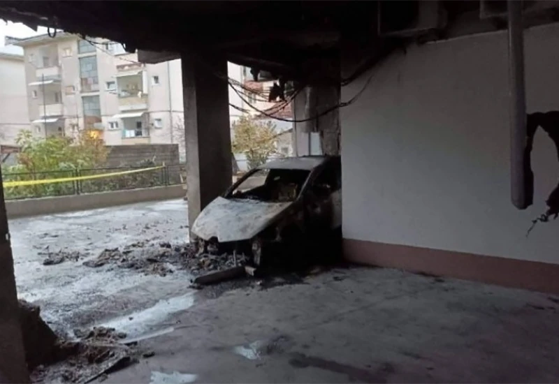 U Jablanici zapaljen automobil
