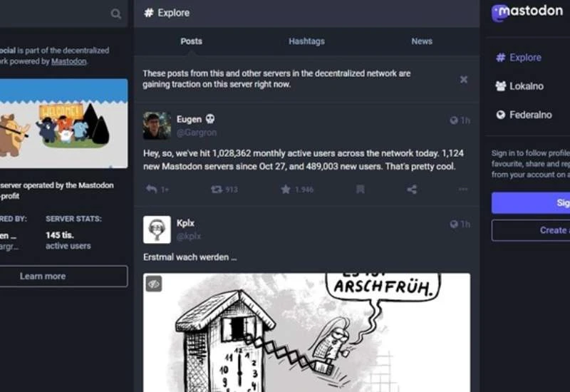 Znate li što je Mastodon?