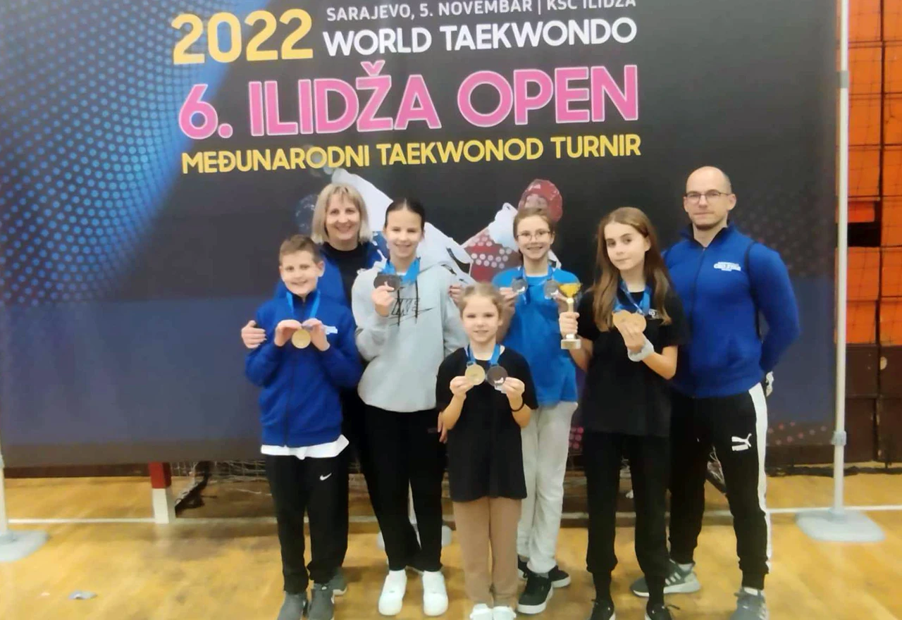 CroStar se sa Ilidže vratio sa 10 medalja