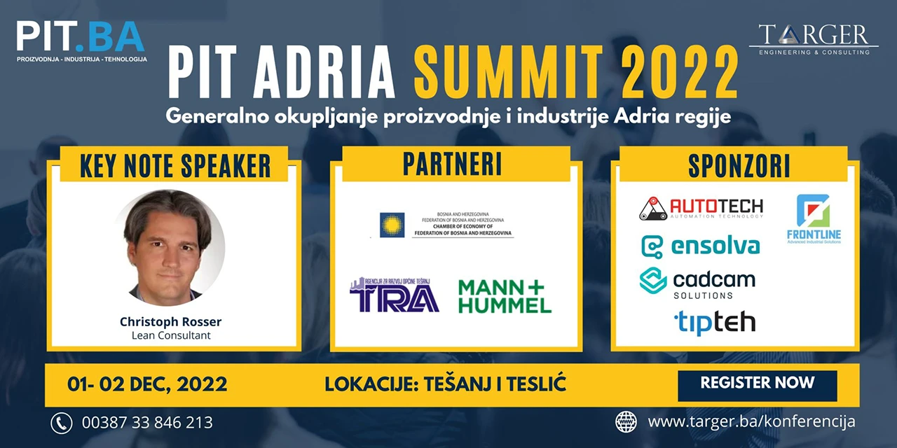 PIT Adria Summit 2022 u prosincu