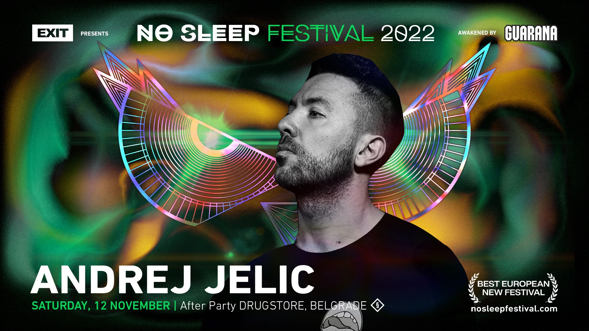 Mostarac na Exitovom Festivalu No Sleep