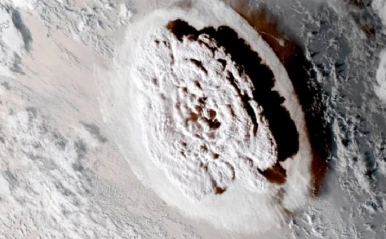 Vulkanska erupcija kod Tonge najveća je ikada zabilježena
