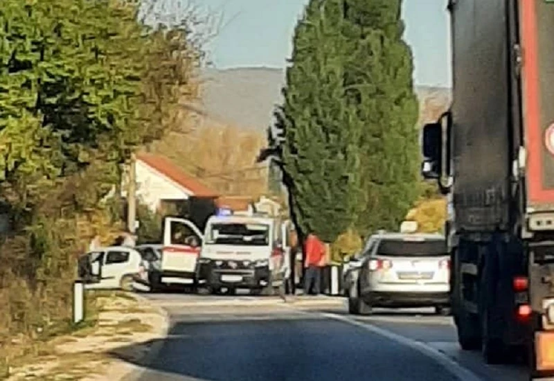 Prometna nesreća na cesti Buna-Hodbina