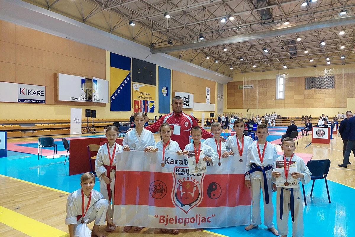 Karate klub Bjelopoljac ponovo osvaja