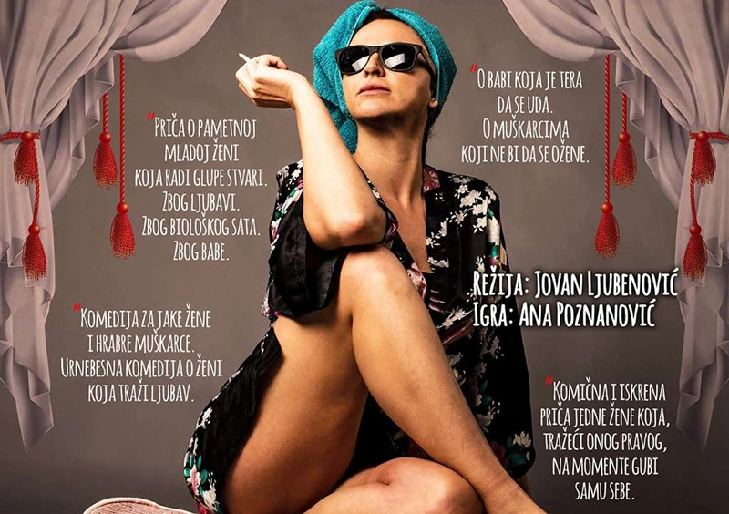 Predstava 'Ako sam žena nisam konj' u Kosači