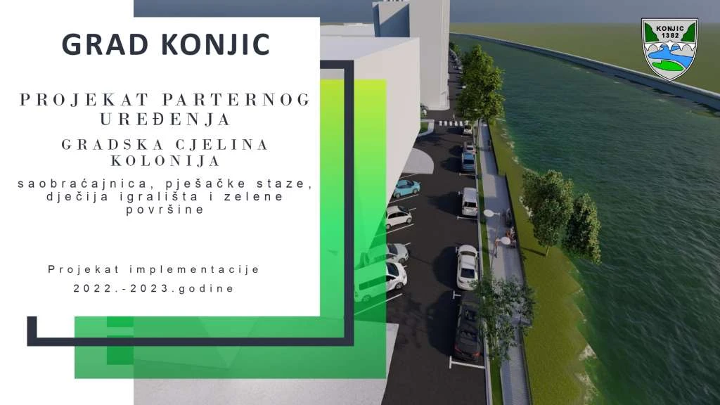 Grad Konjic uređuje naselje Kolonija