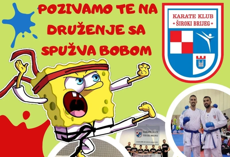 Karate klub Široki Brijeg organizira druženje sa mališanima