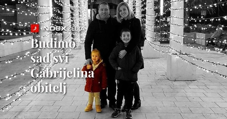 Akcija portala Index.hr: Budimo sad svi Gabrijelina obitelj