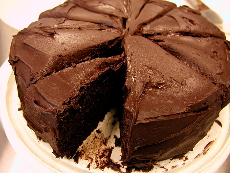 Sočna brownie torta