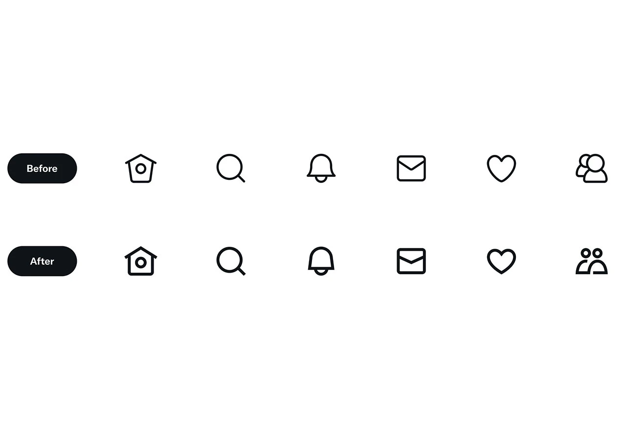 Twitter predstavio novi dizajn ikona