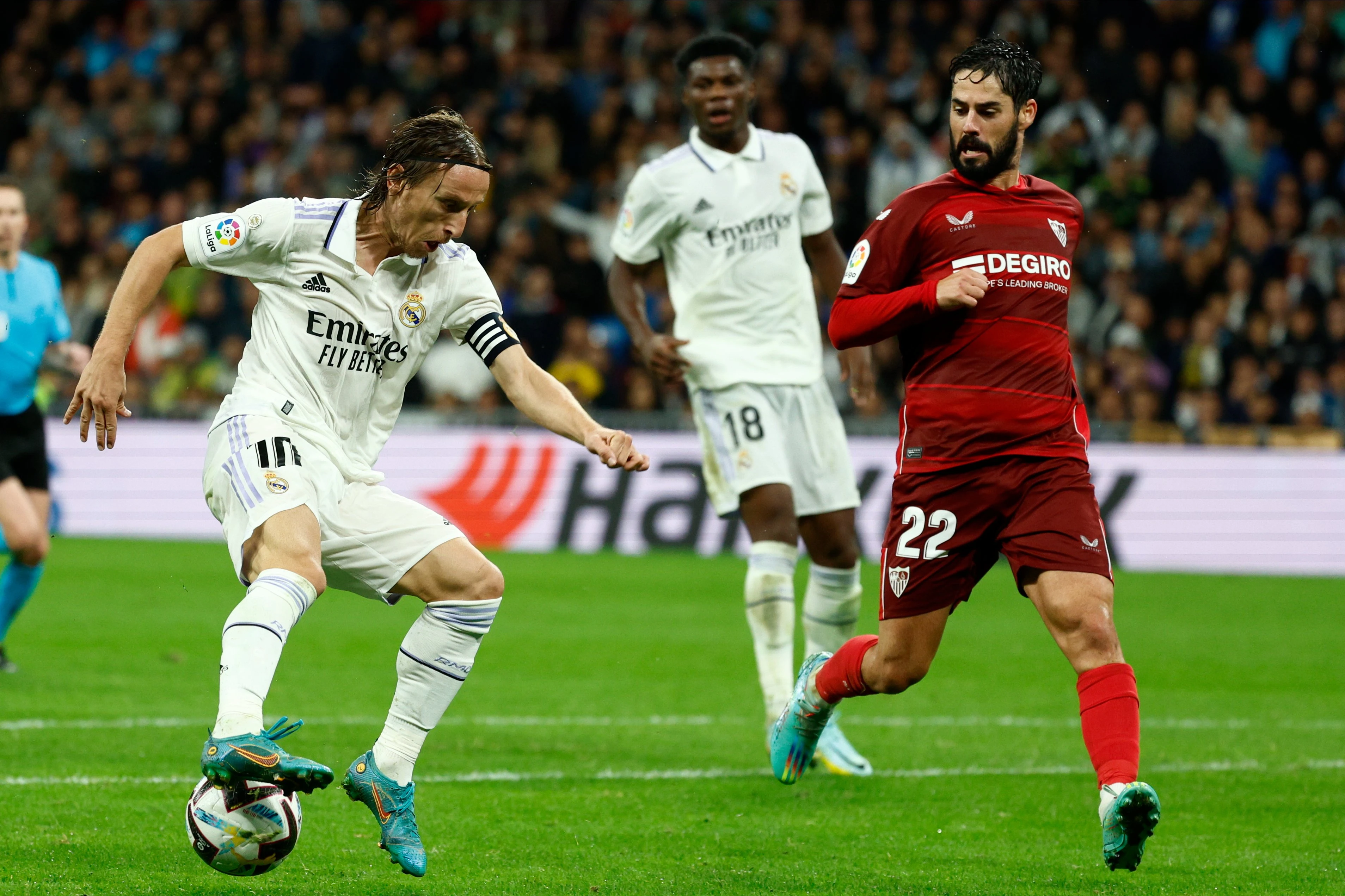 Real svladao Sevillu, Modrić zabio u 450. nastupu za Madriđane
