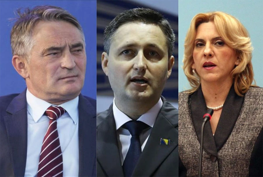 SIP objavio rezultate za Komšića, Bećirovića i Cvijanović 