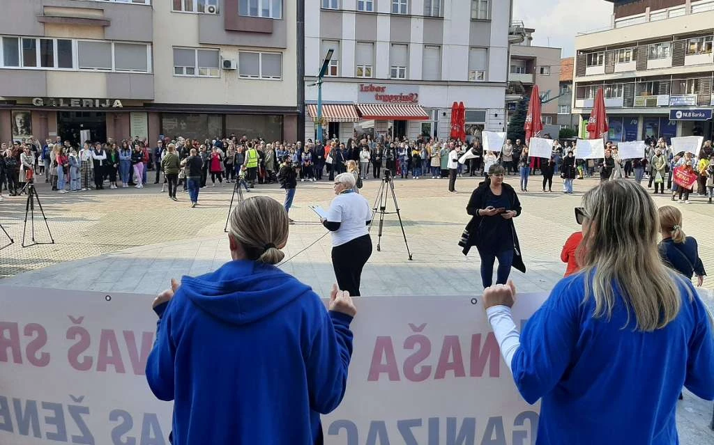 Bihać: Prosvjed zbog brutalnog ubojstva njihove sugrađanke