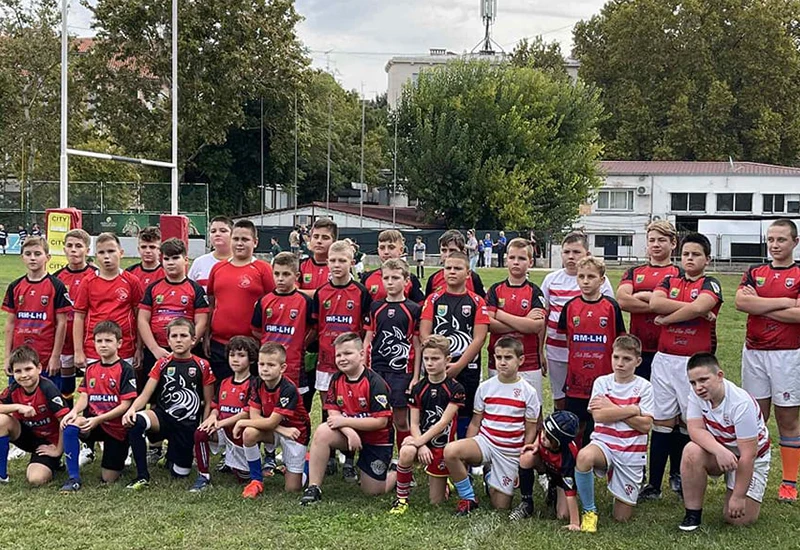 Najmlađi ragbijaši mostarskog Hercega u Splitu