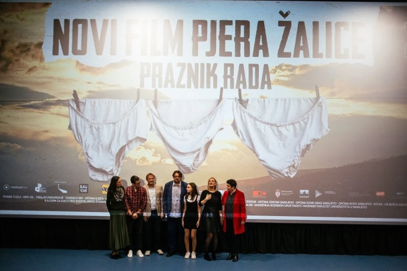 Ekipa filma ''Praznik rada'' Pjera Žalice večeras u Mostaru